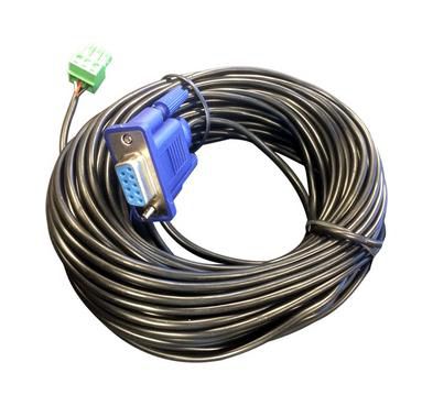 Vivolink VLCPARS232/25M RS-232-Kabel Weiblich zu Weiblich – 25 m – Schwarz