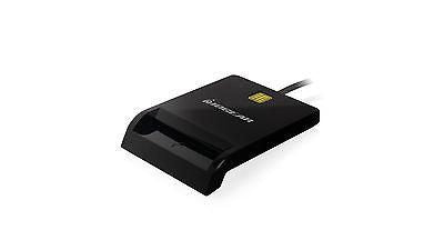 IOGEAR GSR212 – Smartcard-Leser, USB 2.0, Schwarz, für Windows, Linux, macOS