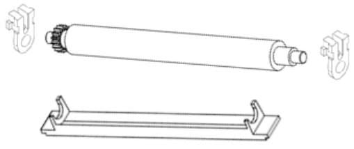 Zebra Einzugsrollen-Kit – für TTP 2000, 3 Stk.