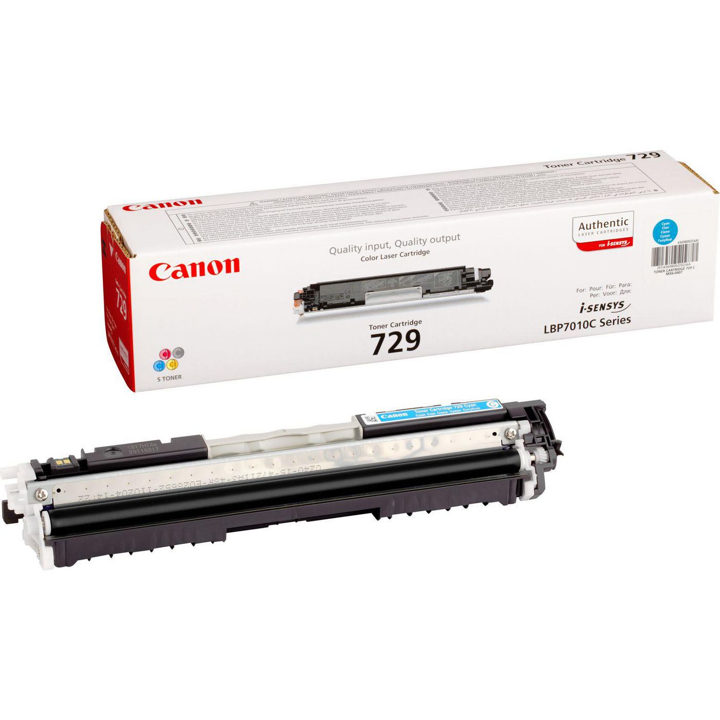 Canon Toner 729C – cyan, 1000 Seiten