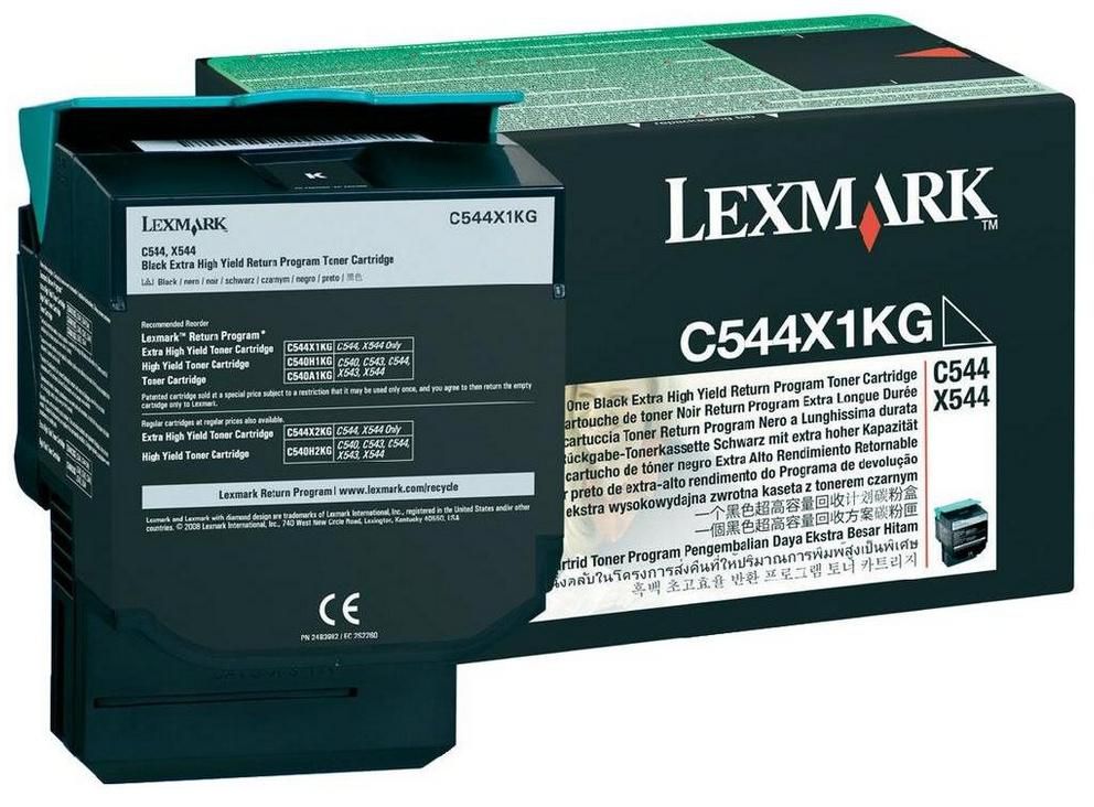 Lexmark Toner – schwarz, 6000 Seiten