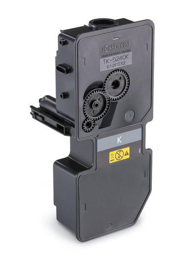 Kyocera – Toner TK-5240K – Schwarz, 4000 Seiten – für Kyocera M5526/M5526CDN/M5526CDW u. a.