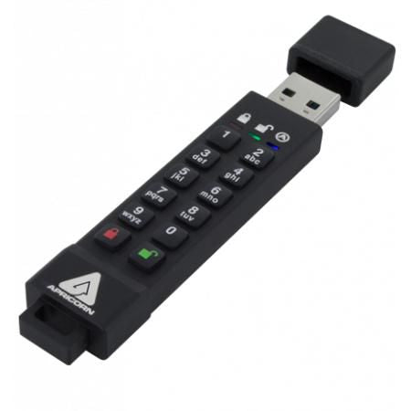 Apricorn Secure USB 3.0 64 GB – 256-bit AES, Fingerabdruck, IP56, USB Typ-A
