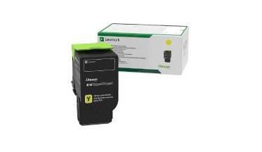 Lexmark Toner 78C10Y0 – Gelb, 1000 Seiten – für CS/CX 4-6 SRS