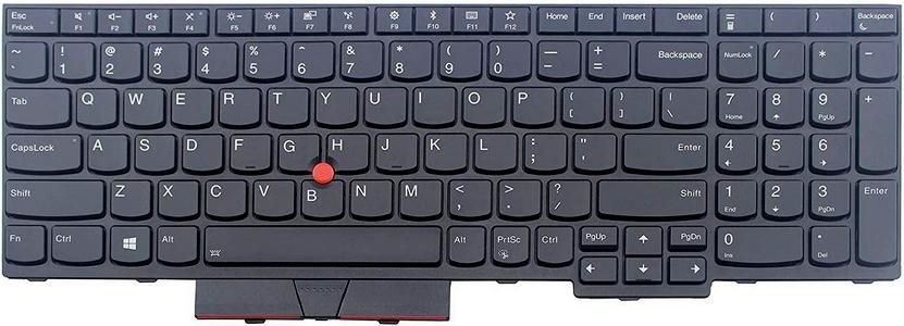Lenovo 01HX165 – Notebook-Ersatztastatur – QWERTZ (CH) – schwarz – für ThinkPad T580