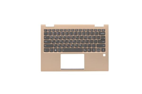 Lenovo Gehäuse-Unterteil mit Tastatur für Yoga 730-13IKB – Kupfer