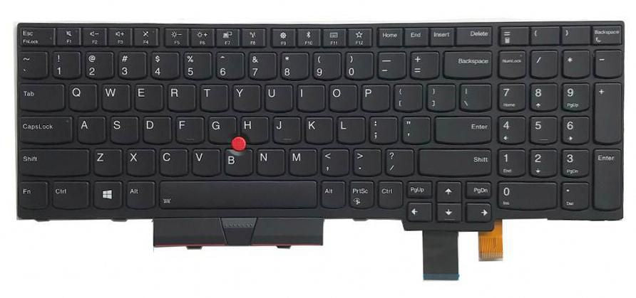 Lenovo Tachi BL – Notebook-Ersatztastatur – beleuchtet – schwarz – für ThinkPad P51s