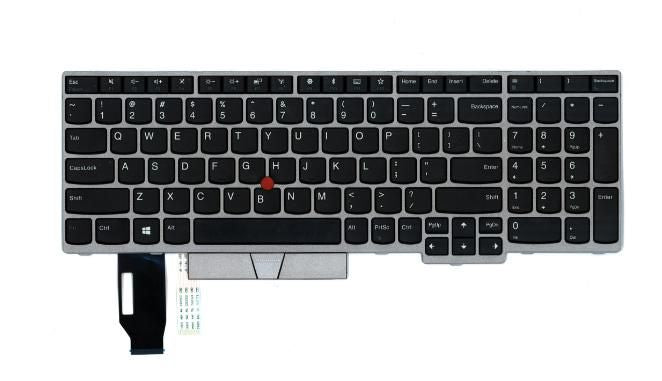 Lenovo 01YN739 – Notebook-Ersatztastatur – QWERTY (Nordic) – Silber – für ThinkPad E580 (20KS, 20KT)