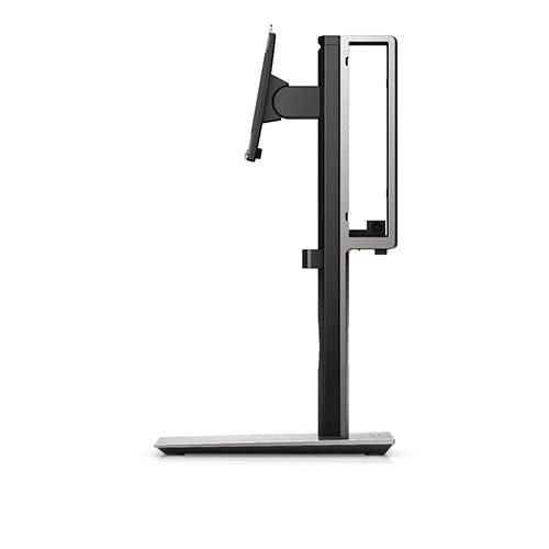 DELL OptiPlex Micro Form Factor MFS18 – Standfuss, bis 27", höhenverstellbar, schwarz, silber