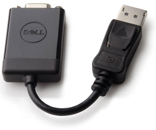 DELL 492-11715 Adapter DisplayPort zu VGA – 1920 × 1200, DisplayPort 1.1a – Schwarz