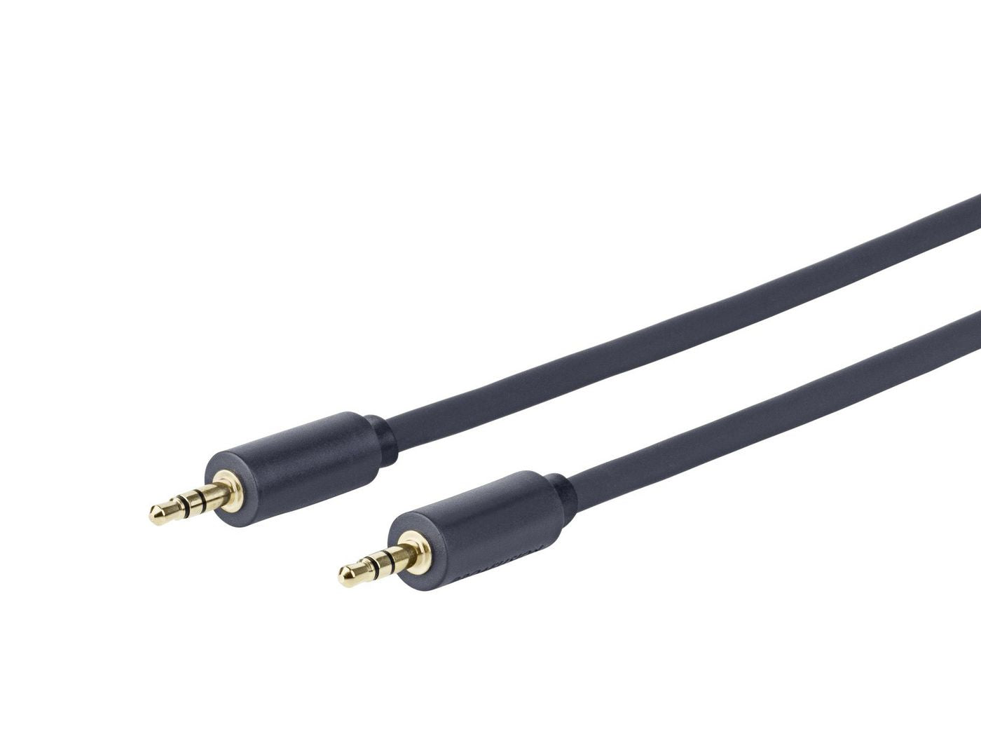 Vivolink 3,5-mm-Klinkenkabel – Stecker zu Stecker – 5 m, vergoldete Stecker