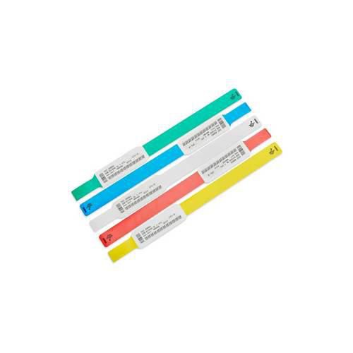 Zebra Armbandetiketten Z-Band Direct, 25 mm × 178 mm, Polypropylen, mit Klebeverschluss, für HC100