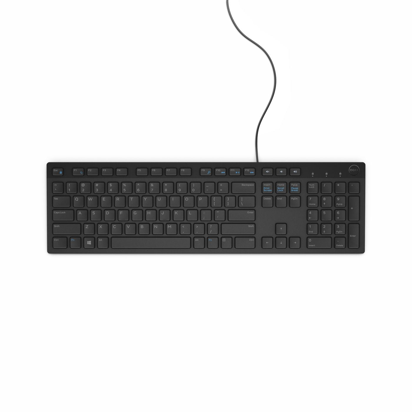 DELL KB216 – Tastatur – kabelgebunden, USB – QWERTZ (DE) – Schwarz