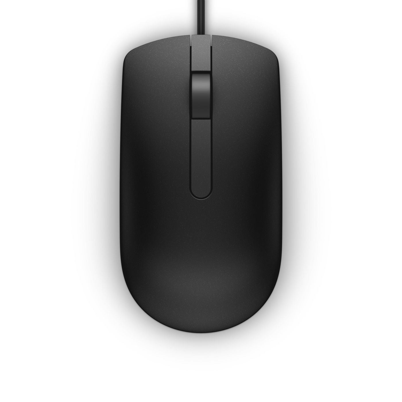 Dell MS116 – Maus – Kabelgebunden (USB‑A), 1000 DPI, beidhändig, Schwarz