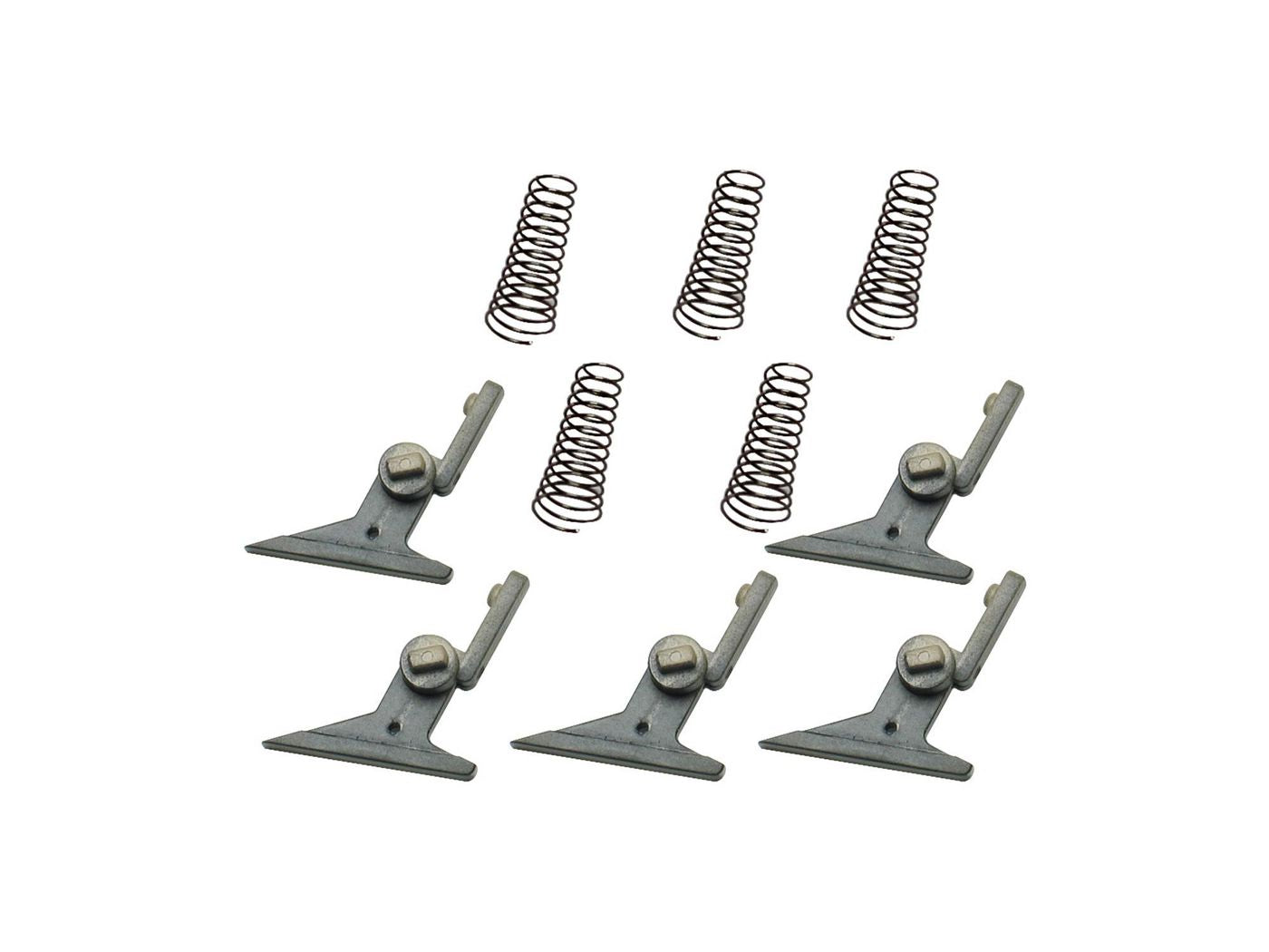 CoreParts Verschleissteile-Kit, Picker-Finger, schwarz – für Aficio MP2553SP/3053/3053SP und andere