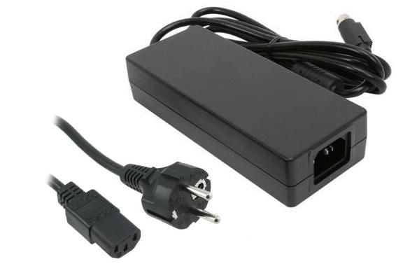 CoreParts PS60A-24B – Netzteil, 50 W, 24 V, 2,15 A, Schwarz, für POS-Drucker