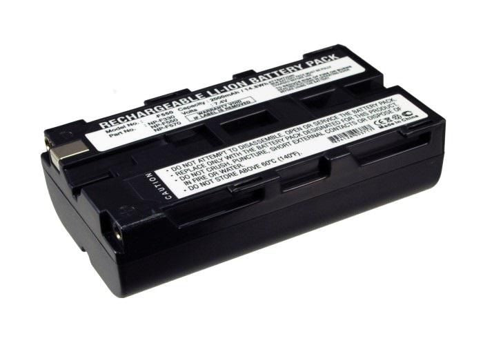 CoreParts Akku – 14,8 Wh (7,4 V), 2000 mAh – für Atomos Ninja – Schwarz