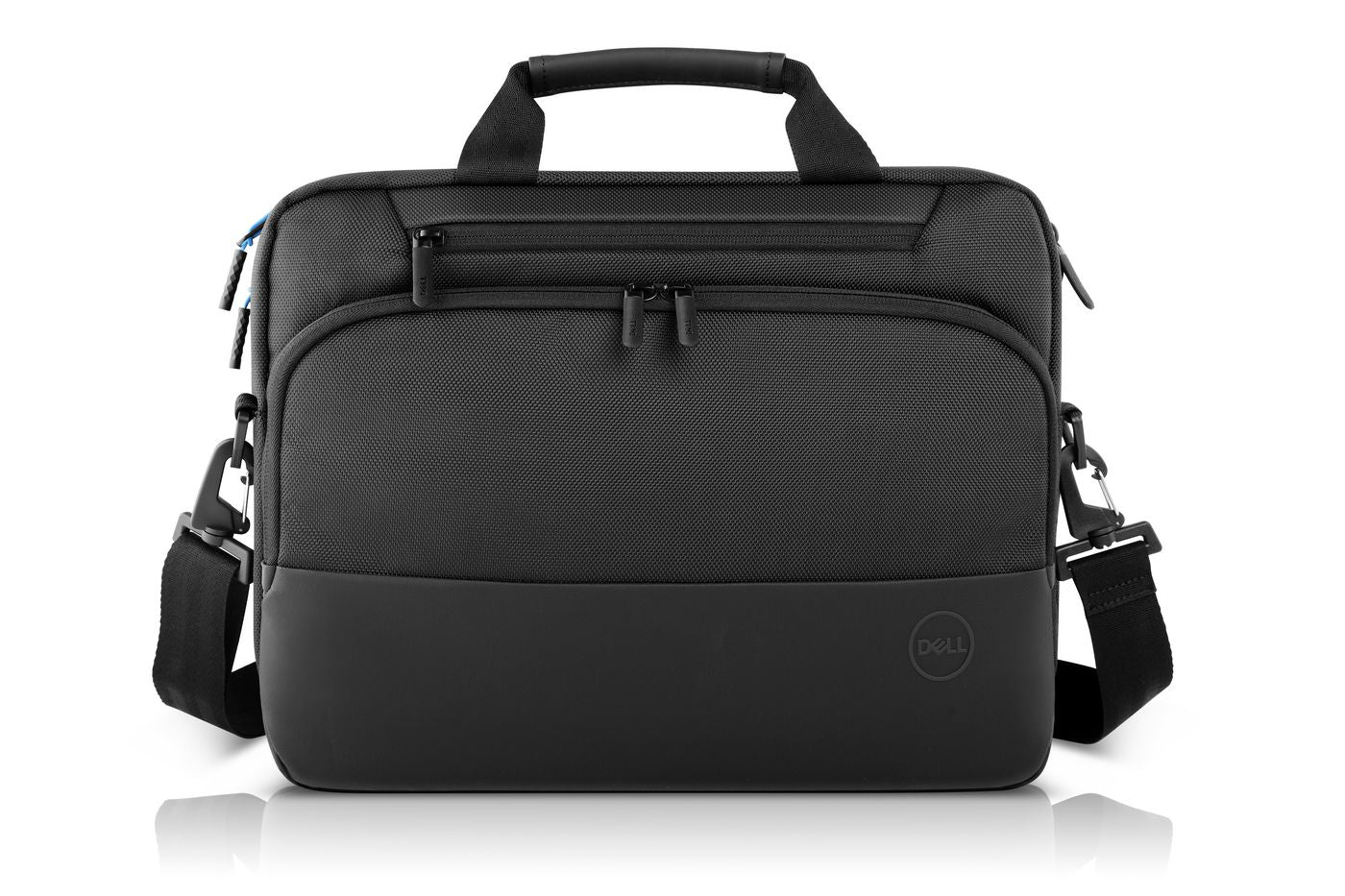 DELL Pro Aktentasche Notebook-Tasche bis 14" – Wasserfest, Trolley-Haltegurt – Schwarz