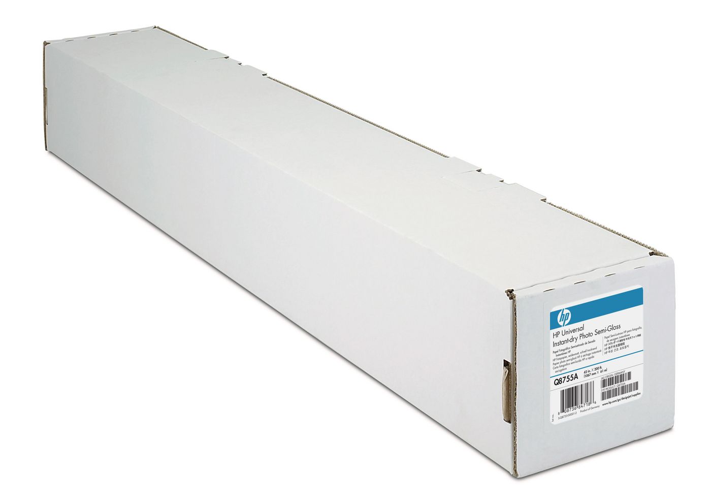 HP Fotopapierrolle – seidenmatt, 610 mm × 30,5 m, 200 g/m² – für HP Designjet- und Z-Serie