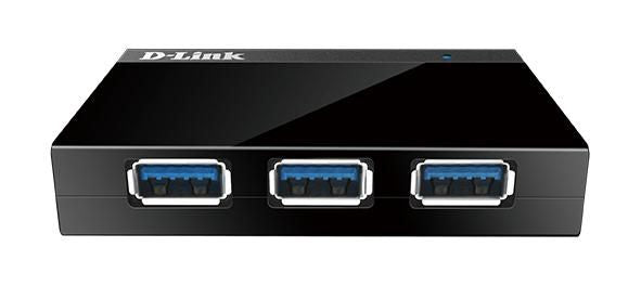 D-Link DUB-1340 USB-Hub – USB-A, für Windows/Mac