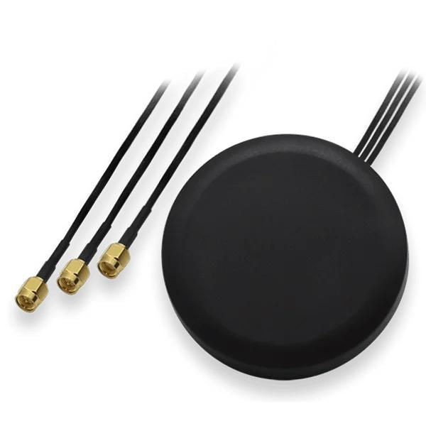 Teltonika PR1KCS28 – Dachantenne, 0,85/0,9/1,8/1,9/2,17/2,35–2,5/1,575–1,61 GHz, 28 dBi, SMA (männlich), IP67