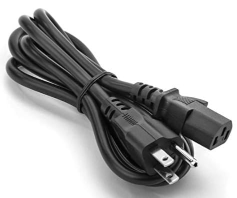 Zebra Netzkabel – UK (Typ G) – IEC C13, 2 m, schwarz