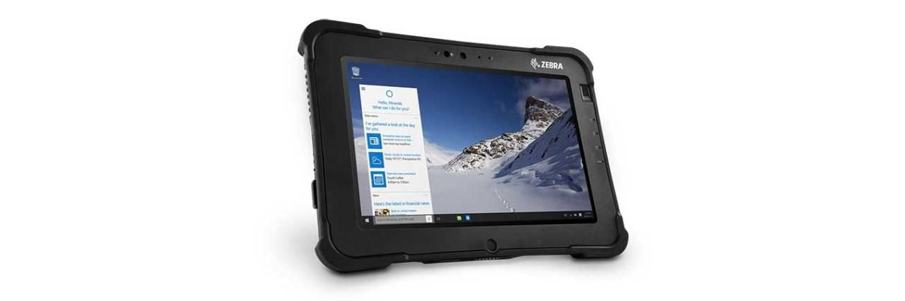 Zebra XSlate L10 – 10,1", 256 GB, 8 GB RAM, WLAN + 4G, Windows 10