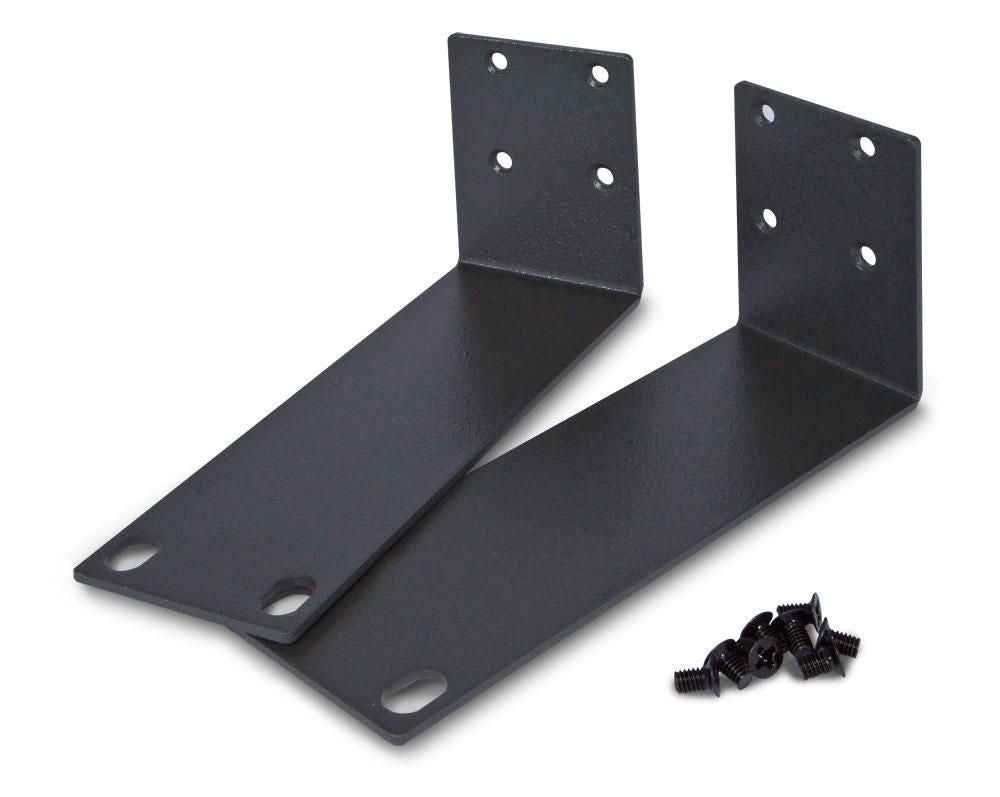 PLANET RKE-10B – Rack-Mount-Kit für 19", 1U, Schwarz, für GSD-1020S/VR-100, Schrauben enthalten