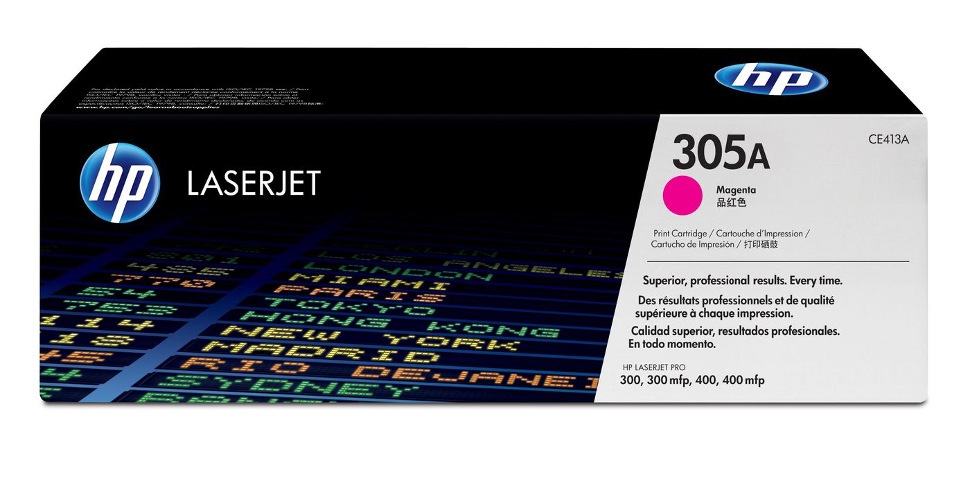 HP Toner 305A – magenta, 2600 Seiten