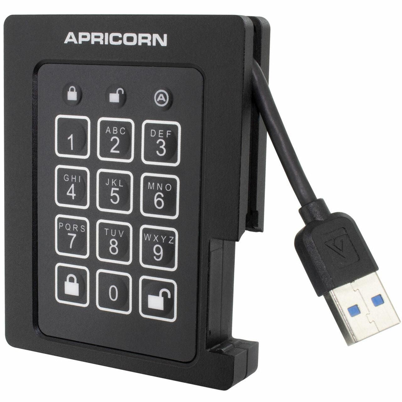 Apricorn Aegis Padlock SSD FIPS – für Windows, Mac, Linux