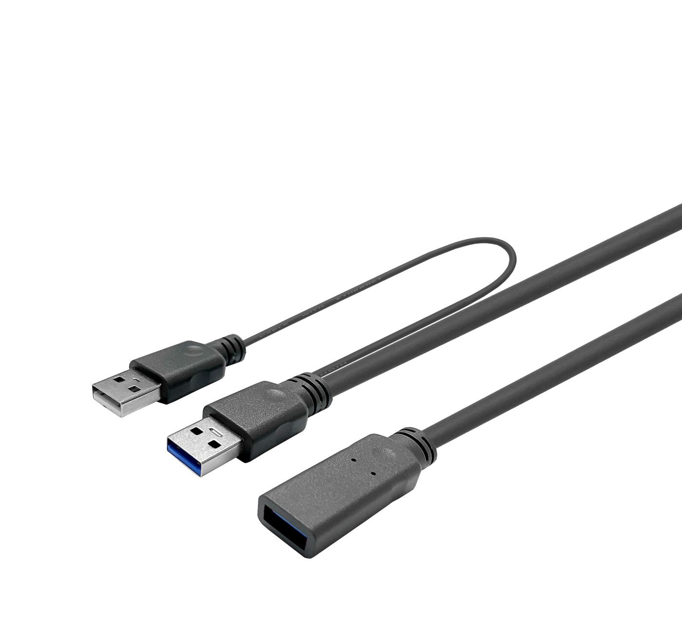 Vivolink USB-A Verlängerungskabel (Stecker auf Buchse) – USB 3.2 Gen 1 (5 Gbit/s) – 3 m – Schwarz