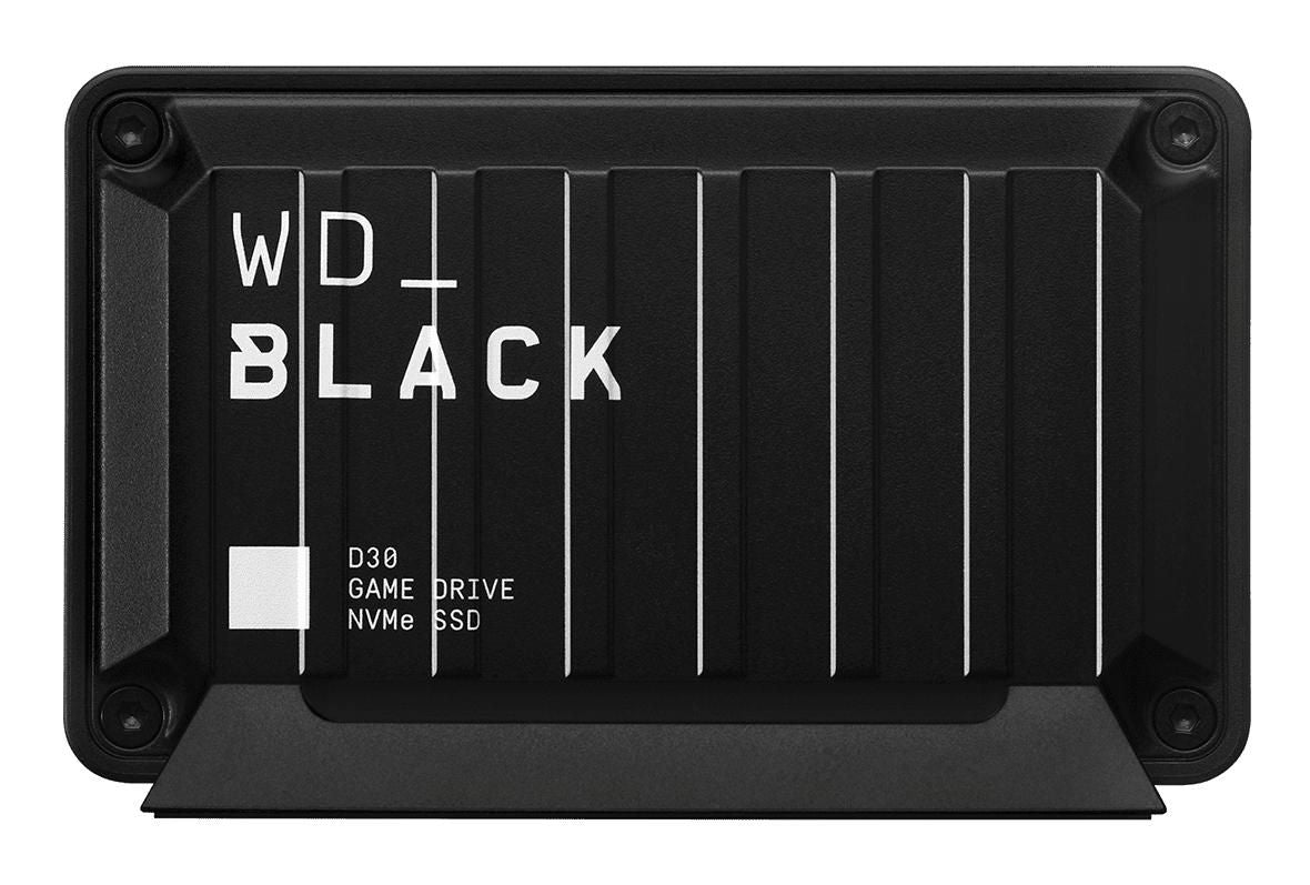 Western Digital WD_BLACK D30 Speichergerät (SSD) – 2 TB, USB 3.2 Gen 2 (USB-C), schwarz