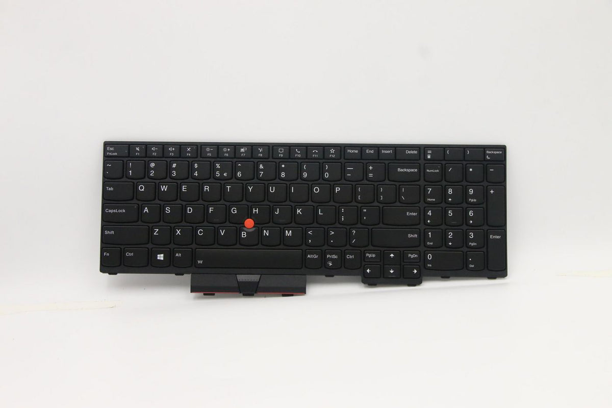 Lenovo Tastatur – mit Ziffernblock – QWERTY (US-INT) – schwarz – für ThinkPad L15 (20U7, 20U8)