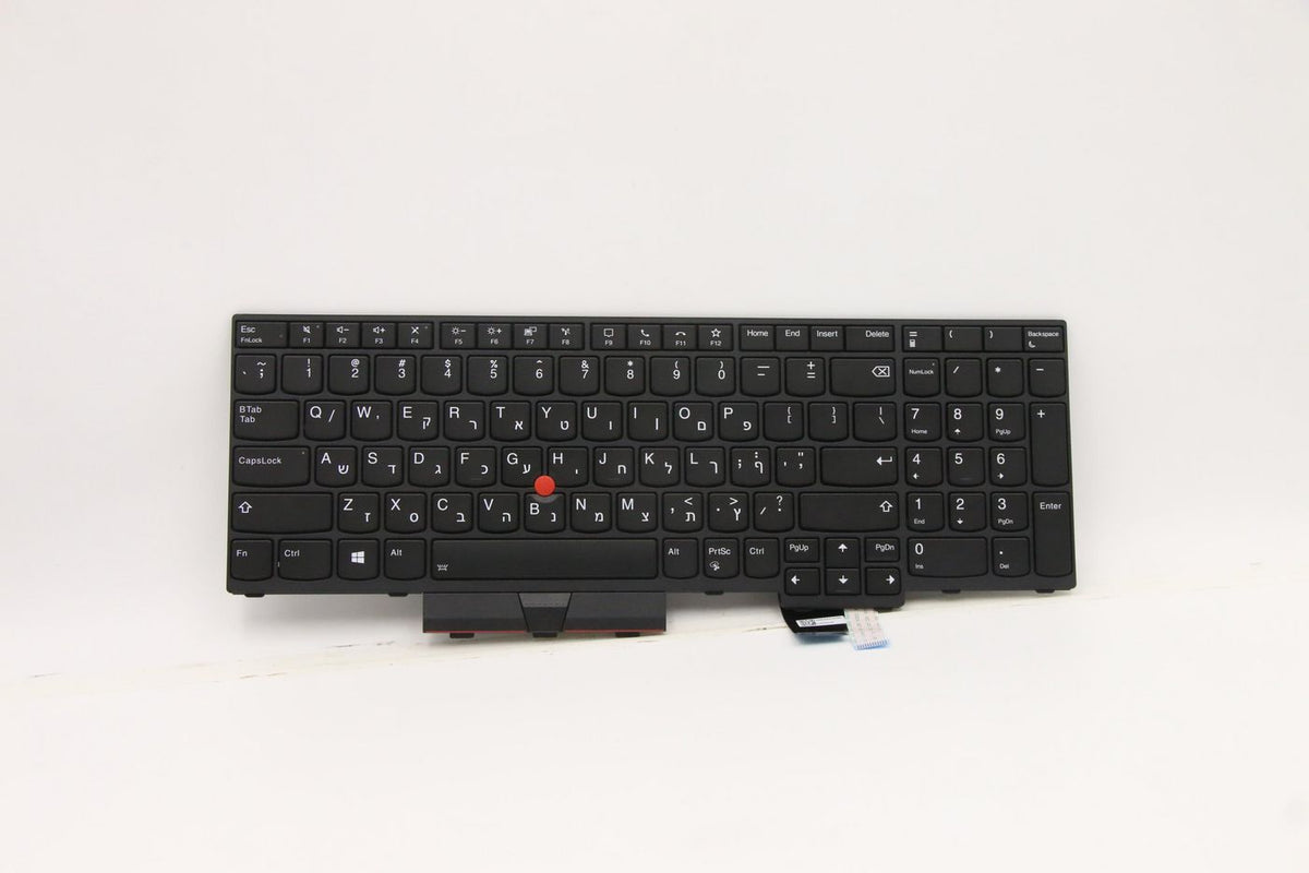 Lenovo FRU CS20 P – Notebook-Ersatztastatur – Hebräisch – Schwarz – für ThinkPad P15 Gen 1 (20ST, 20SU)