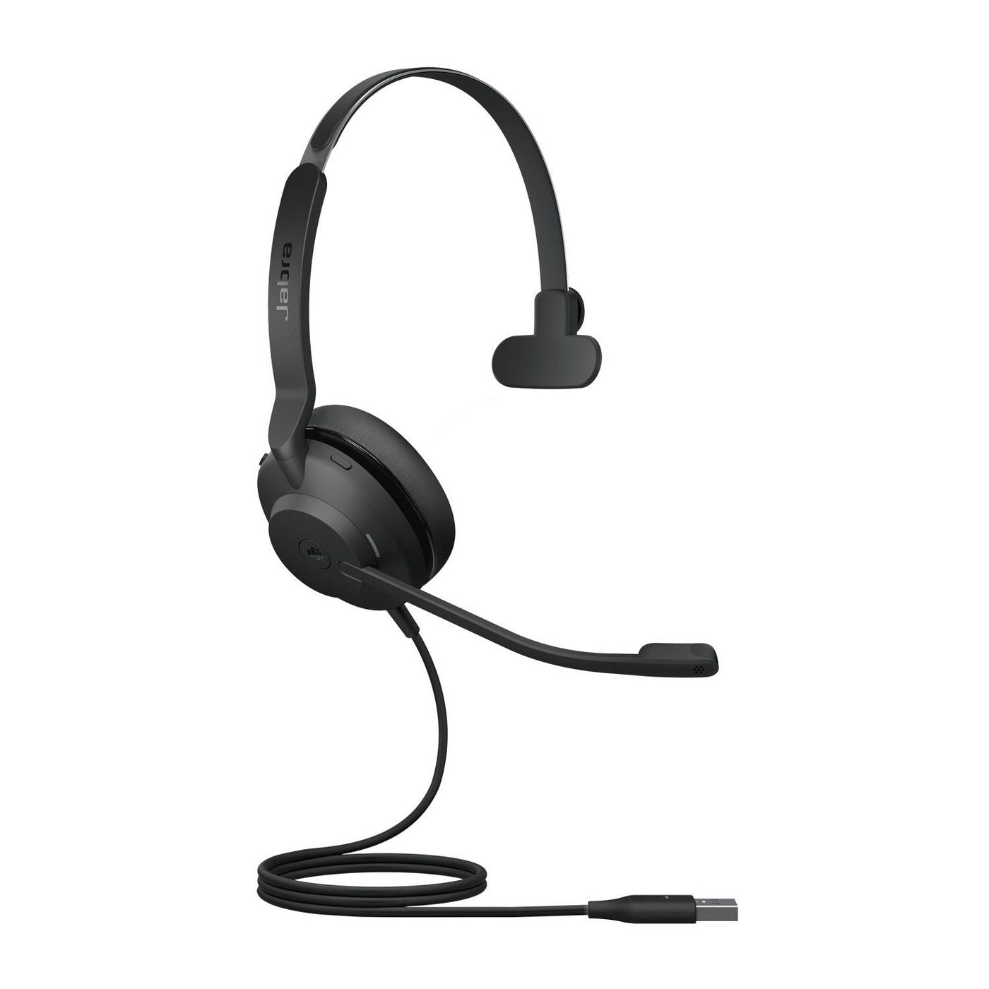 Jabra Evolve2 30 Office-Headset – On-Ear, Mono, Kabel (USB-A), Schwarz