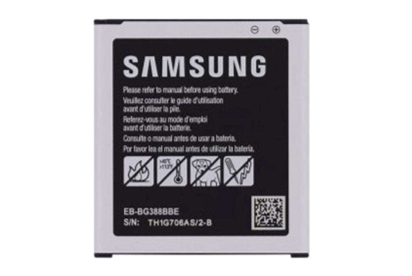 Samsung EB-BG390 Akku für Galaxy XCover 4 - 2800 mAh - Schwarz/Silber