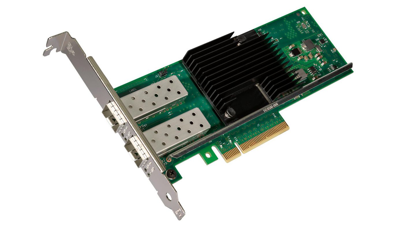 Intel X710DA2 SVR 10G-Karte – PCIe 3,0 x8, 2× SFP+, Low-Profile