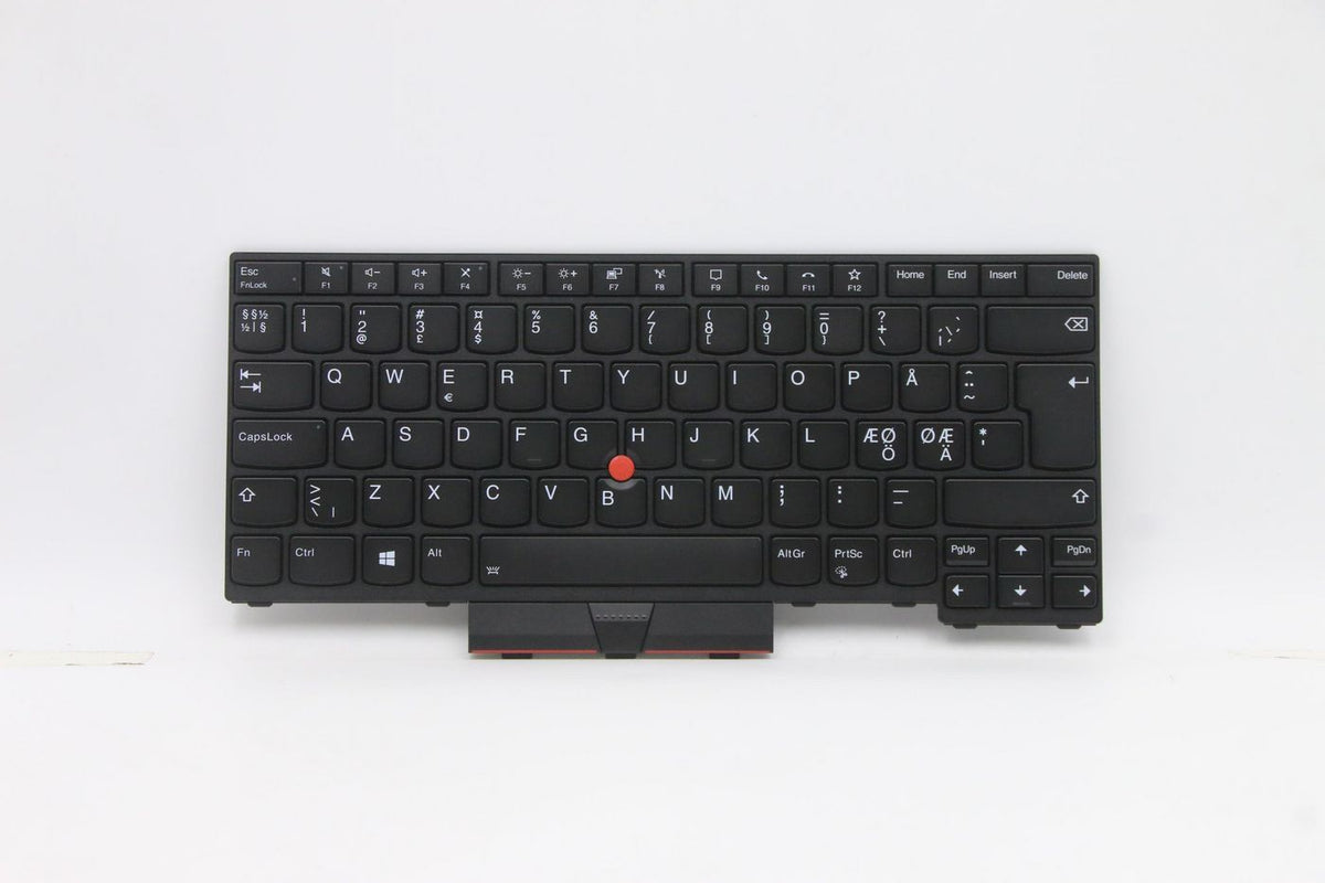 Lenovo Tastatur FRU 5N20W67866 für ThinkPad L14 Gen. 2 (20X1, 20X2) – Nordisch – Schwarz
