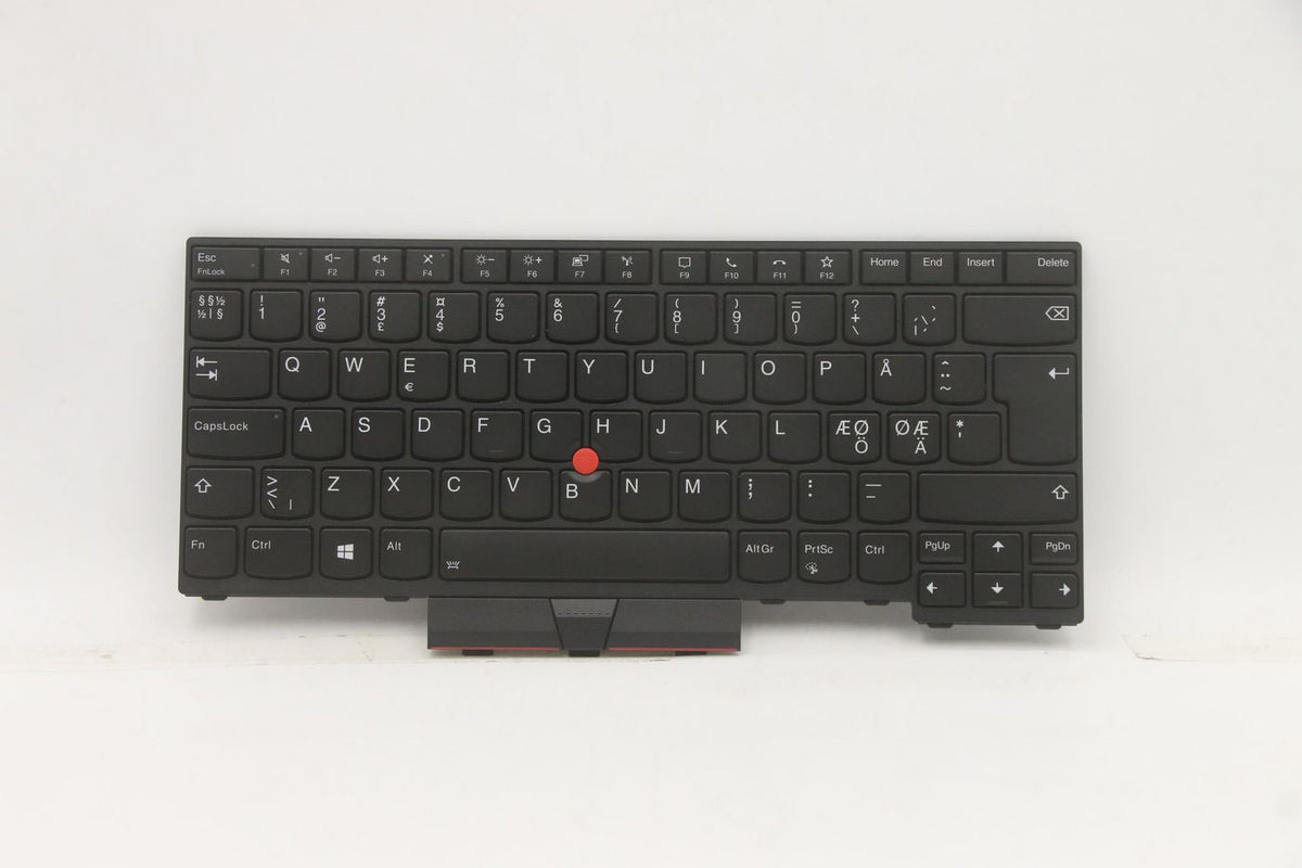 Lenovo Tastatur-Case für ThinkPad L14 2. Gen. (20X1, 20X2) – Nordisch, mit Hintergrundbeleuchtung – Schwarz