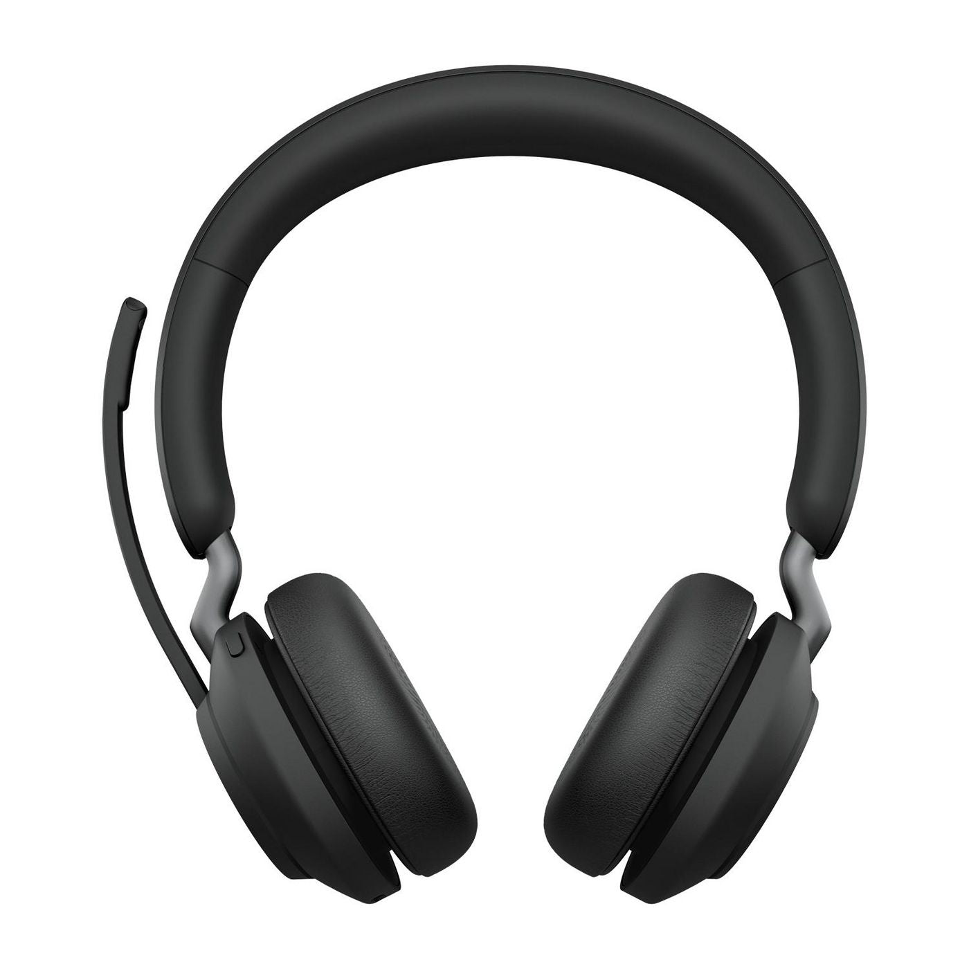 Jabra Evolve2 65 Office-Headset – On-Ear, Stereo, BT, MS Teams zertifiziert, mit USB-A-Dongle, Schwarz