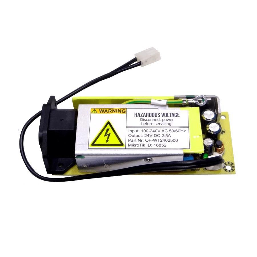Mikrotik Netzteil 24 V/2,5 A 60 W – intern – für CCR1009