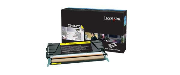 Lexmark Toner – Gelb, 7000 Seiten – für Lexmark C746/C748