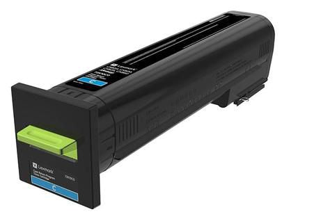 Lexmark Toner – cyan, 8000 Seiten – für CS820DE/CX820