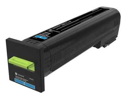 Lexmark Toner CS820 – cyan, 22000 Seiten