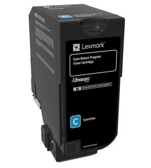 Lexmark Toner – cyan, 3000 Seiten
