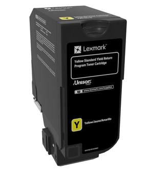 Lexmark Toner 74C2SY0 – Gelb, 7000 Seiten