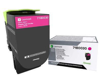 Lexmark Toner – magenta, 2300 Seiten – für CS/CX317