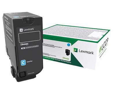 Lexmark Toner – cyan, 15000 Seiten