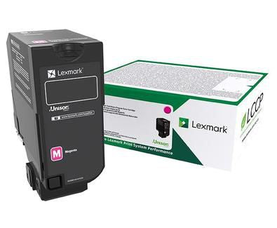 Lexmark Toner – Magenta, 10000 Seiten