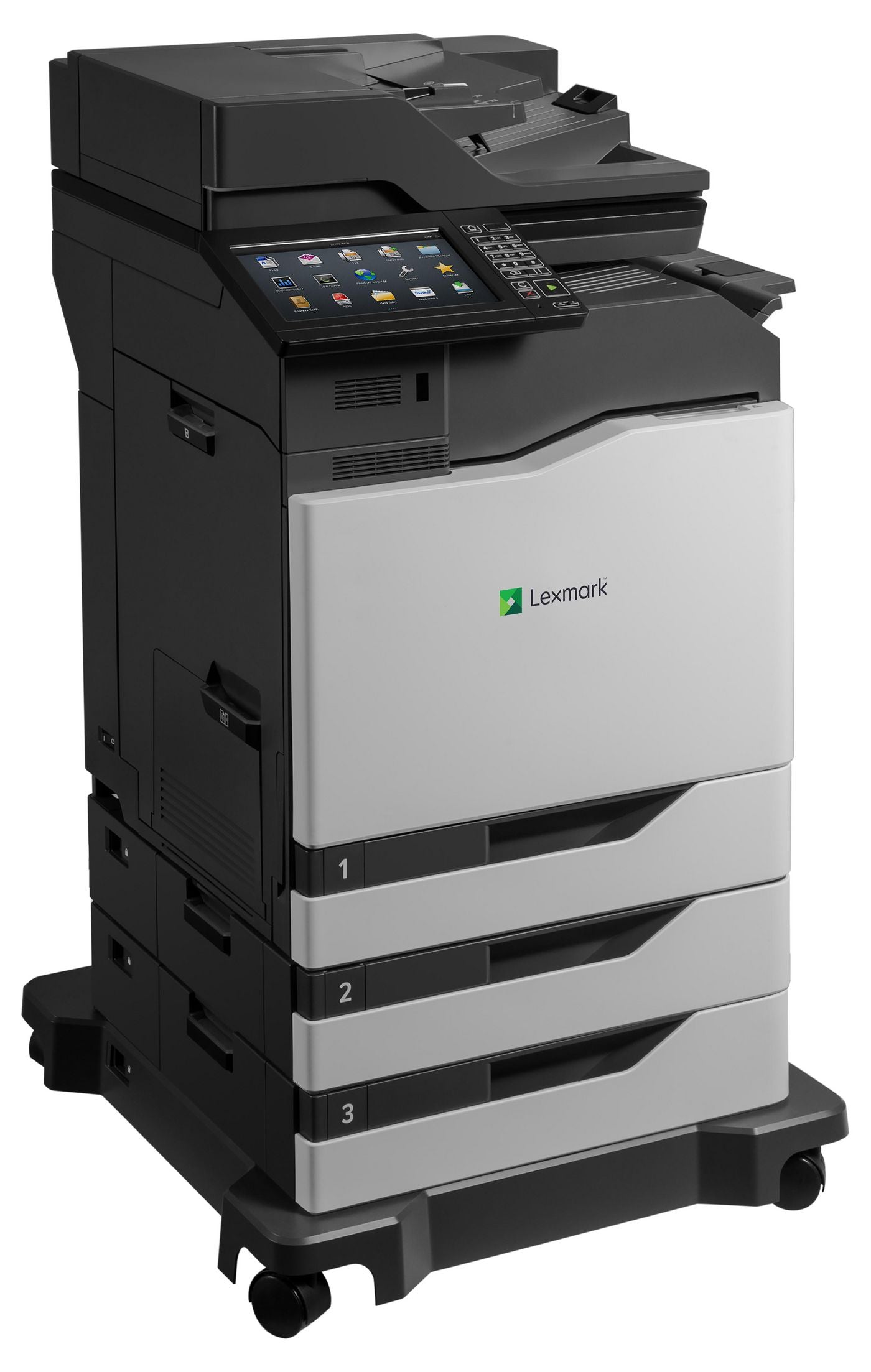 Lexmark CX860DTFE – Farblaser-Multifunktionsdrucker, A4, 4-in-1, Duplex, ADF, WLAN/LAN, Touchscreen